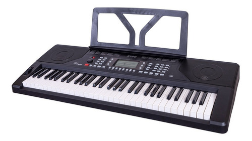 Teclado Parquer K186bk 61 Teclas Sens 5/8 Pitch +fuente+sop