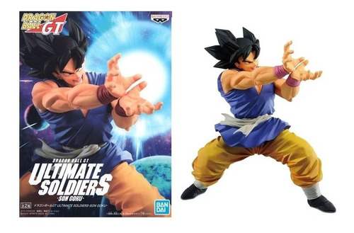 Banpresto Dragon Ball Gt Ultimate Soldiers Son Goku Figura