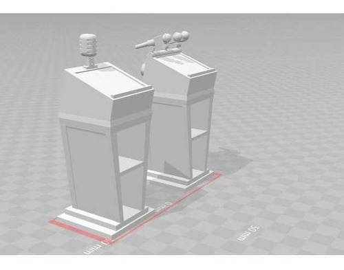 Gi Joe - Podio Presidencial Cobra (trabajo En Progreso)