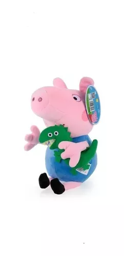 Dinossauro de Pelucia do George do Desenho Peppa Pig 20cm - Pelúcias HAS  Brasil