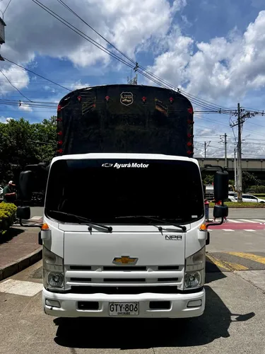 Chevrolet Npr En Estaca Unico Dueño Lista Para Trabajar