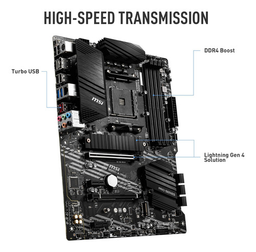 Msi Amd B550 Pro Socket Am4 Atx Ddr4-sdram