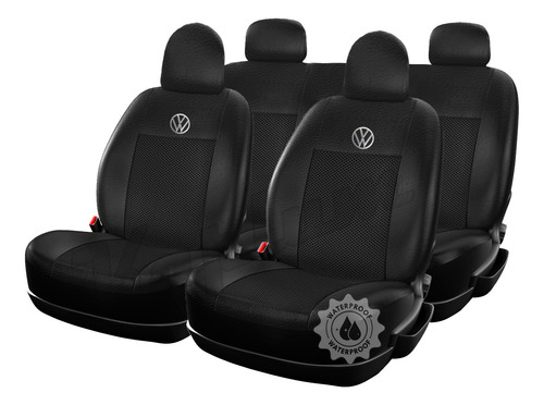 Funda Cubre Asiento Cuero Celta Fun Kwid Up Sandero Ac. Inc.