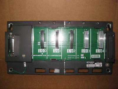 Mitsubishi Melsec A1s55b I/o Plc Base Unit Rack 5 Slot Qqk