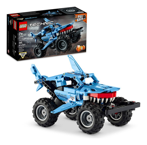 Lego Technic Monster Jam Megalodon 42134 Cantidad De Piezas 260