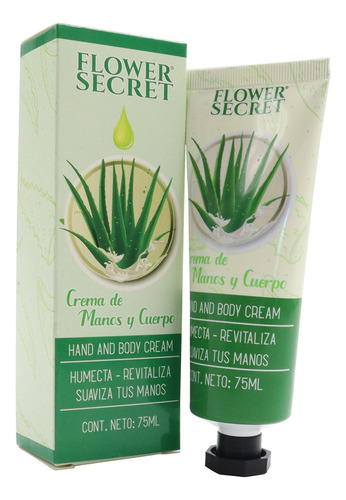  Crema De Manos Y Cuerpo Hidratante Revitaliza Aloe Vera