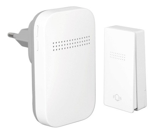 Receptor De Timbre De Puerta Autoalimentado, Pulsador Automá