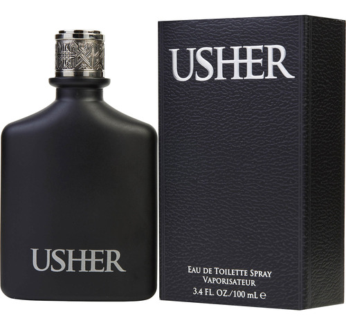 Perfume Usher Edt En Aerosol Para Hombre, 100 Ml