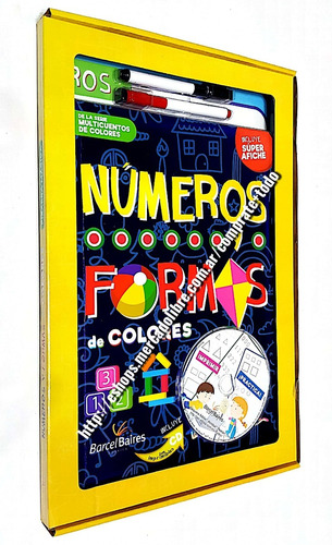 Libro Números Y Formas De Colores