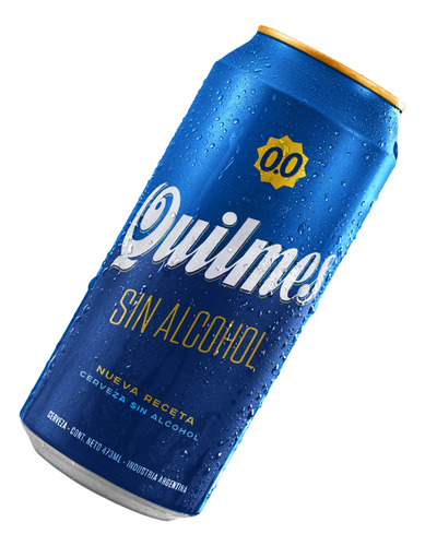 Quilmes Sin Alcohol 0.0 473 Ml Pack X48 Zetta Bebidas