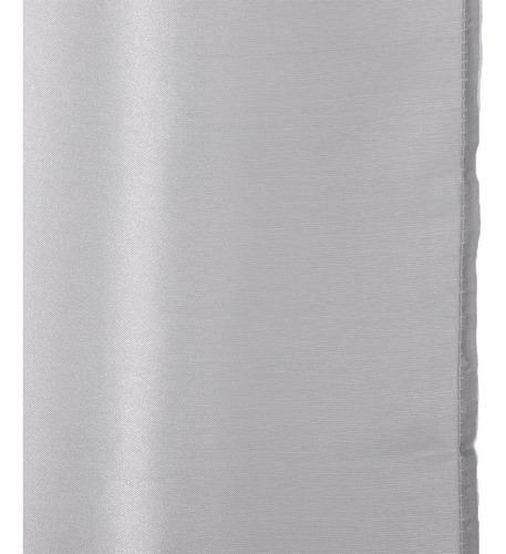 Cortinas De Ventana De Satén El 100x250cm Gris