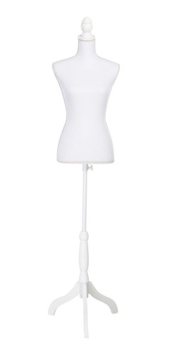 Nuevo White Mannequin Torso Dress Form Display W / Whitetrip