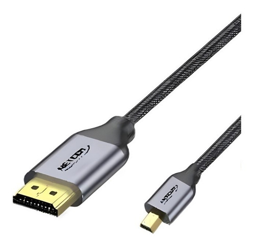 Cable Micro Hdmi A Hdmi Netcom De 5 Metros Uhd 4k 60hz V2.0