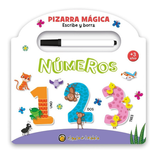 Libro Pizarra Números - Escribe Y Borra