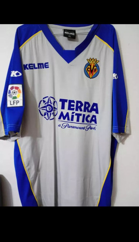 Camiseta Román Riquleme Villareal Kelme Original (Usado)