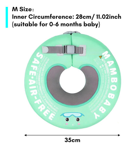 Anillo De Natación Para Cuello, Flotador Para Bebés, Piscina
