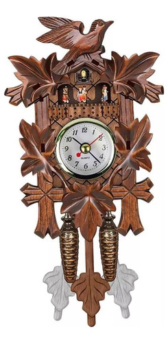 Reloj De Cuco Alemán Antiguo, Arte Creativo En Metal Para Pa