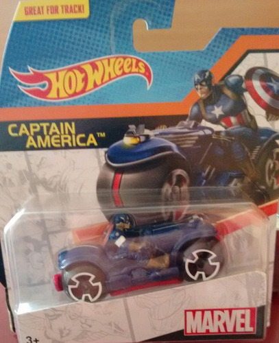 Auto Moto Captain America Hot Wheels Retro Ser Captain Rdf1