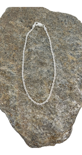 Pulsera Torbillon Plata Hombre.