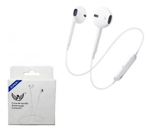 Fones sem fio Bluetooth Smart TWS-911W com base de carregamento branco -  Smartek