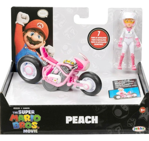 Carrito Princess Peach Kart The Super Mario Bros Movie