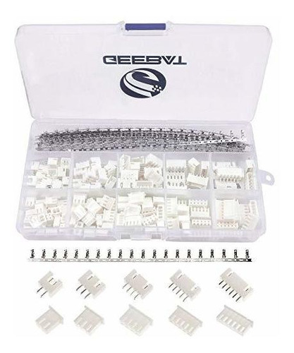 Geebat 460pcs Kit De Conector Jst-xh De 2.54 Mm Con Conector