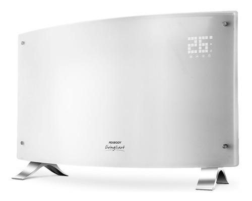 Imagen 2 de 10 de Vitroconvector Calefactor Peabody Pe-vqd20 Curvo 2000w