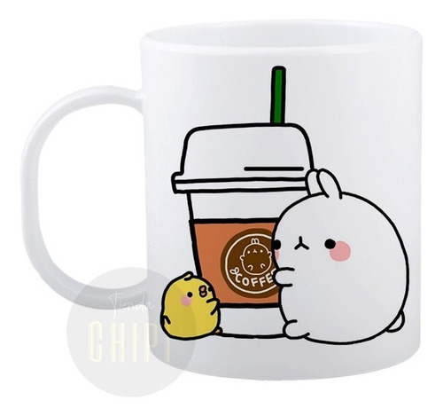 Taza De Plastico Molang Y Piu Piu