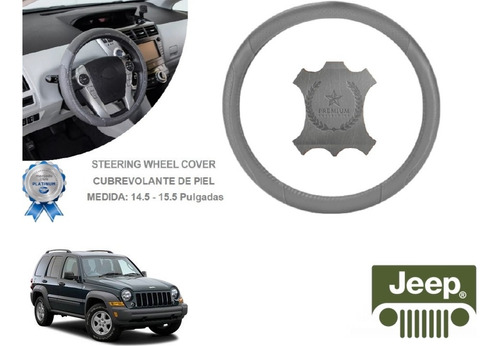 Funda Cubrevolante Gris Piel Jeep Liberty 2006