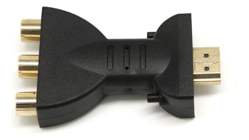 .. Hdmi Banhado A Ouro Para 3 Adaptadores De Áudio E Vídeo