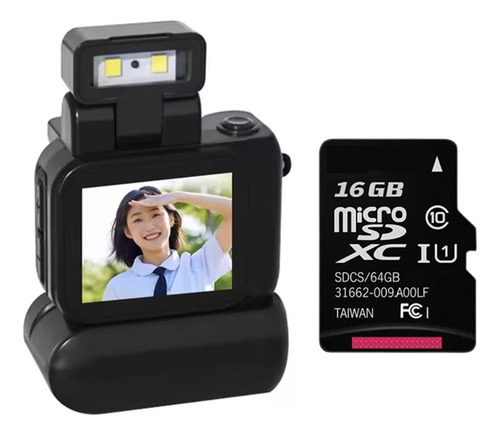 Cámara Cmos Estilo Monoreflejos Con Lámpara De Flash Y