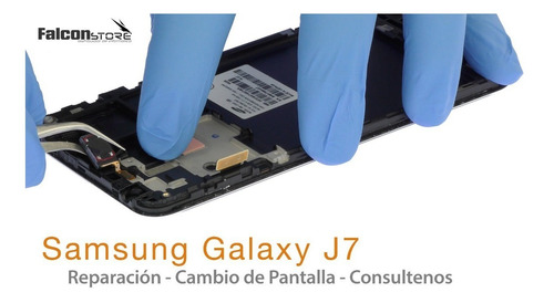 Imagen 3 de 3 de Display Modulo Pantalla Touch Samsung J7 J710 2016 Blanco