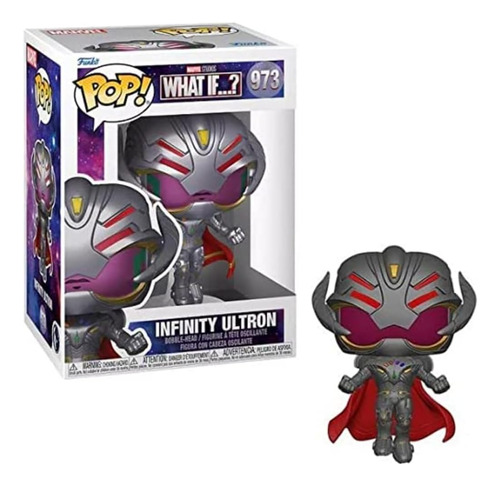 Figura De Acción Funko Pop ¿y Si? Infinito Ultrón