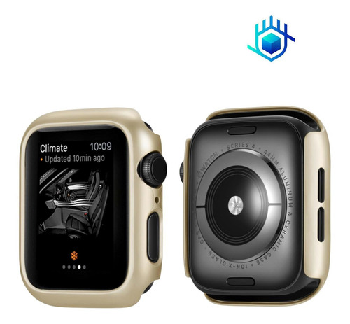 Imagen 1 de 10 de Funda Para Apple Watch Rigida + Mica Premium Protector Case