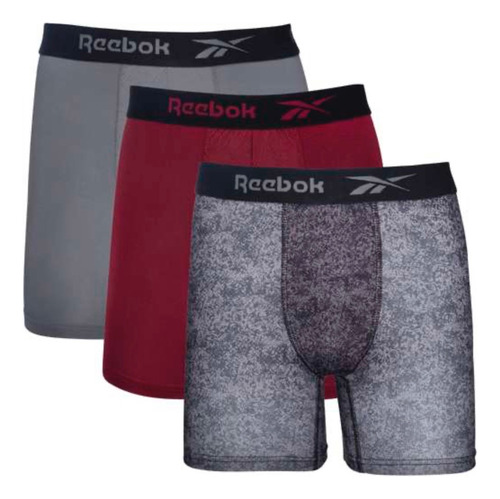 Boxer Reebok 3 Pack, Alto Rendimiento, Originales