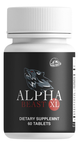 Suplemento Alpha Beast Xl 60 Caps Virilidad Masculina Sabor Sin Sabor