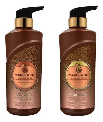 Shampoo + Acondicionador Pack Ahorro Marula Oil 500ml