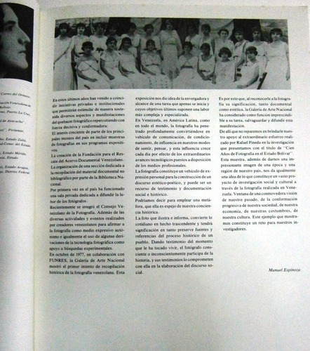Imagen 8 de 10 de Cien Años De Fotografía En El Estado Bolívar. Catálogo