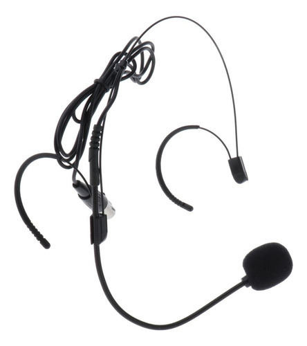 Micrófono De Diadema Profesional Con Diadema, Puerto Xlr De
