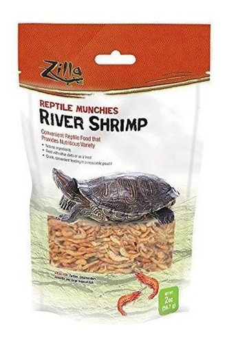 Zilla Reptile Food Munchies River Shrimp