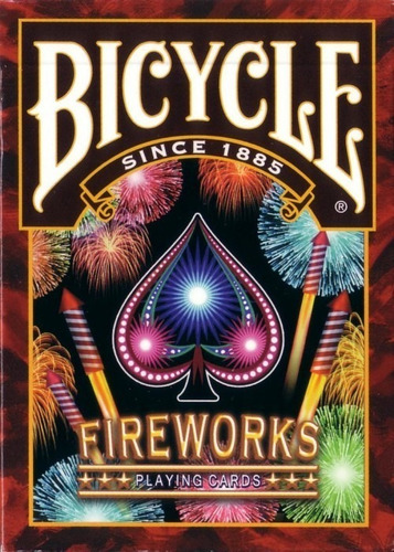 Mazo Naipes Bicycle Firework Cardistry Magia Poker Coleccion