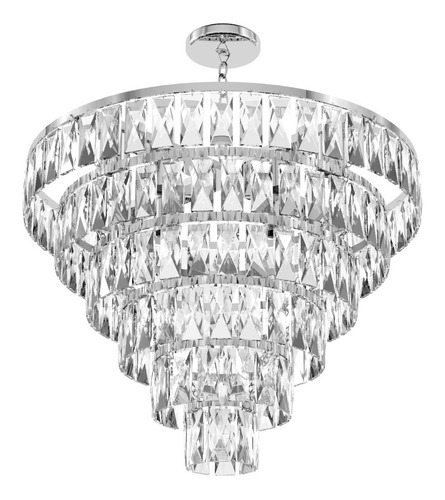 Princesa Candil De Cristal Cortado 8 Luces 70 Cm De Alto 