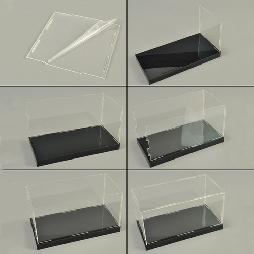 Caja De Exhibición De Acrílico Transparente El 10x10x20cm