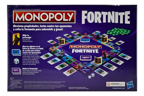 Hasbro Monopoly Fortnite E6603 Español
