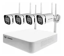 Comprar Kit De 4 Camaras Ip Wifi Con Nvr Inalambrico 2mp Jovision