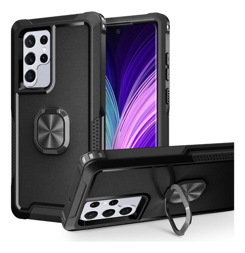 Funda Colorful Rainbow 3 En 1 Armor Para Samsung Galaxy