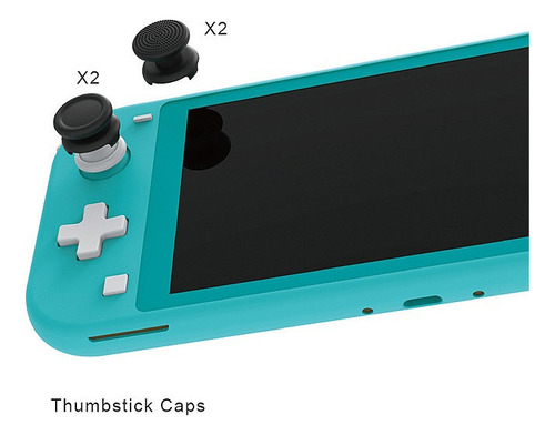 Kit De Accesorios Para Nintendo Switch Lite 8en1 Funda Cable