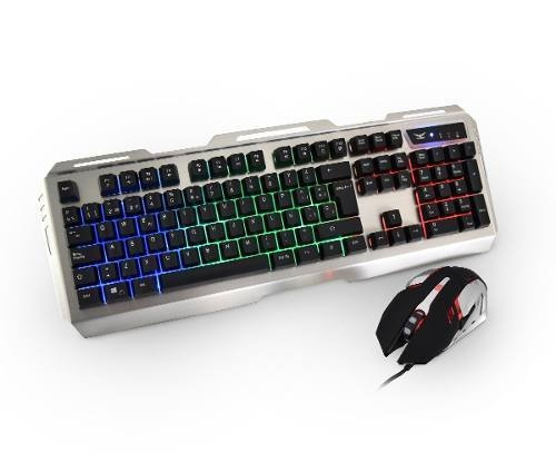 Kit de teclado y mouse gamer Naceb NA-0911