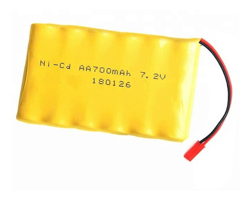 Bateria 7.2v Ni-cd 700mah P/ Brinquedo Controle Trator Carro