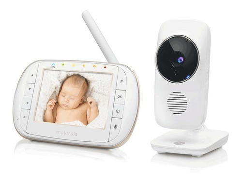 Video Monitor Para Bebé De 3.5 De Motorola Wifi 